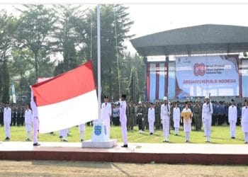 Upacara HUT RI ke-80 Kota Banjar 2025