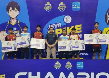 Tim Putra SMP Pasundan 1 Bandung Menang, Kalahkan SMPN 1 Prambon Sidoarjo di PLN JEVA Spike Nation