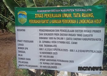 Sorotan Proyek Irigasi Cipamali Batu Tak Dibelah K3 Diabaikan Pengawasan Nihil