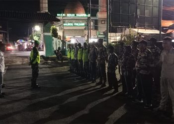 GM FKPPI Rajapolah Bersama Muspika Gelar Apel Siaga Pengamanan Jelang Nataru