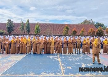 Sambut Semester Genap, SMPN 2 Cihaurbeuti Awali Pembelajaran dengan Program “Pagi Ceria”