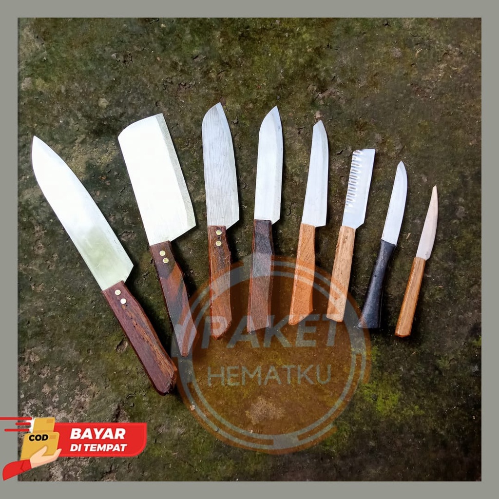 Set Pisau Dapur Lengkap Hanya Rp200 Ribu, Berkualitas dan Tahan Karat!