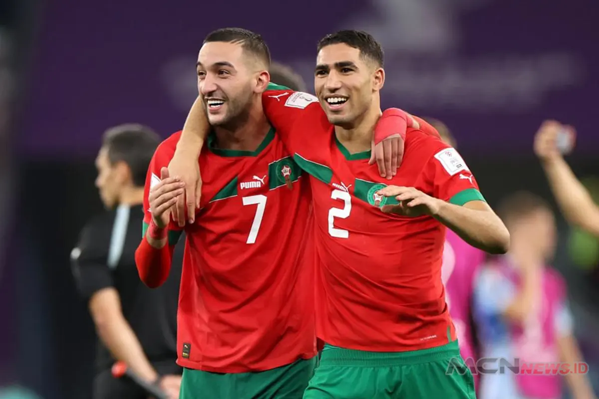 Achraf Hakimi dan Hakim Ziyech